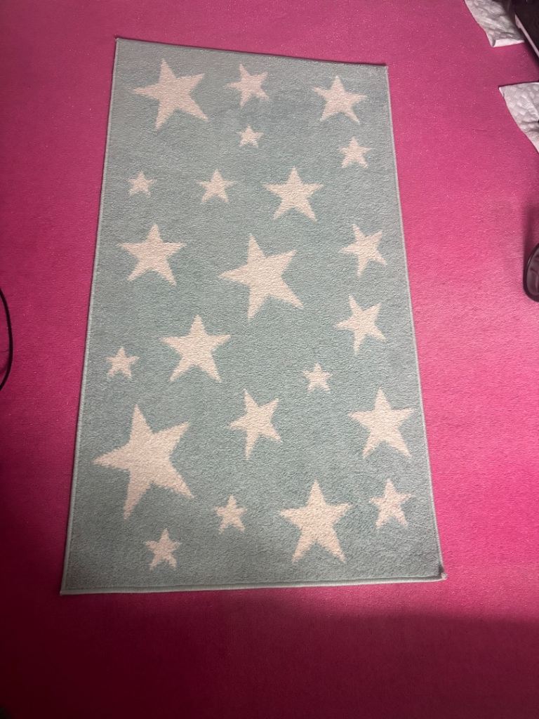 Kids star rug 