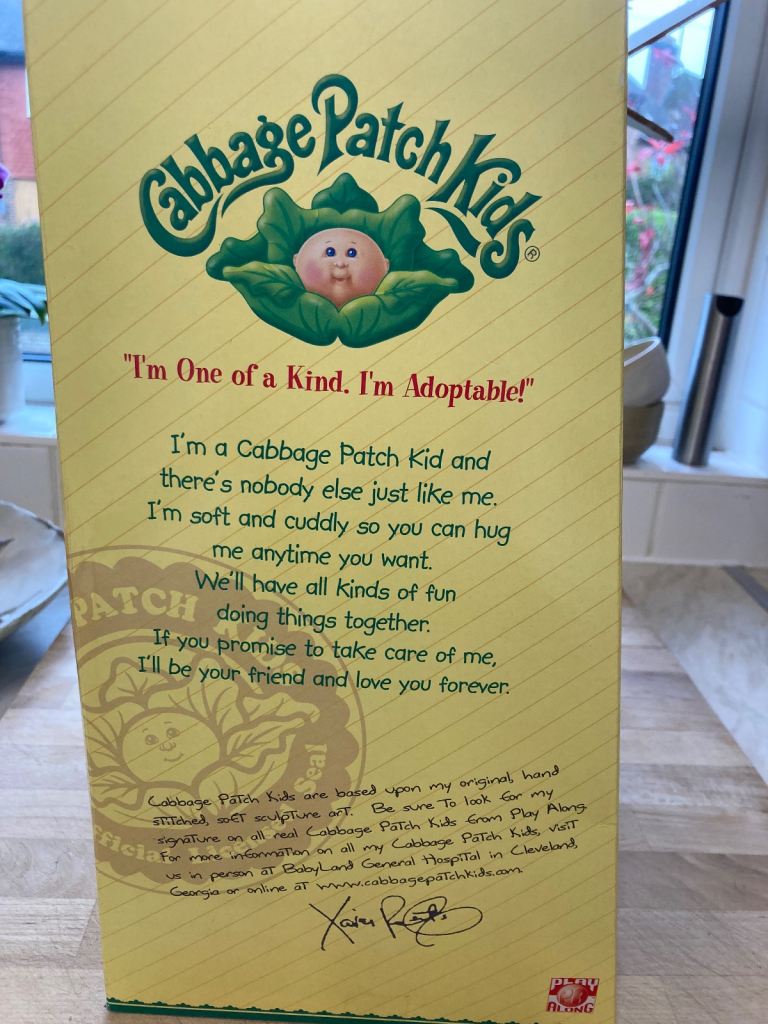 Vintage Cabbage patch kid 2004