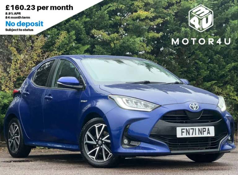 2021 Toyota Yaris 1.5 VVT-h Design Hatchback 5dr Petrol Hybrid E-CVT Euro 6 (s/s) (116 ps) Hatchb...