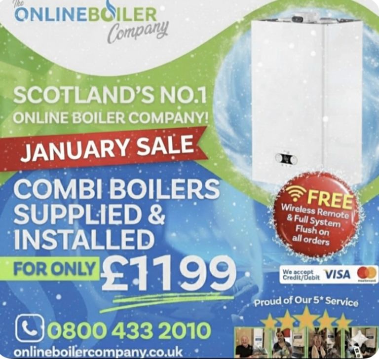Combi Boilers installed for £1199!! Central heating. Gas engineers 