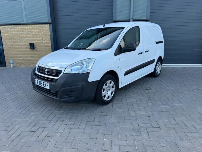 2018 Peugeot Partner 850 1.6 BlueHDi 100 Professional Van PANEL VAN Diesel Manual