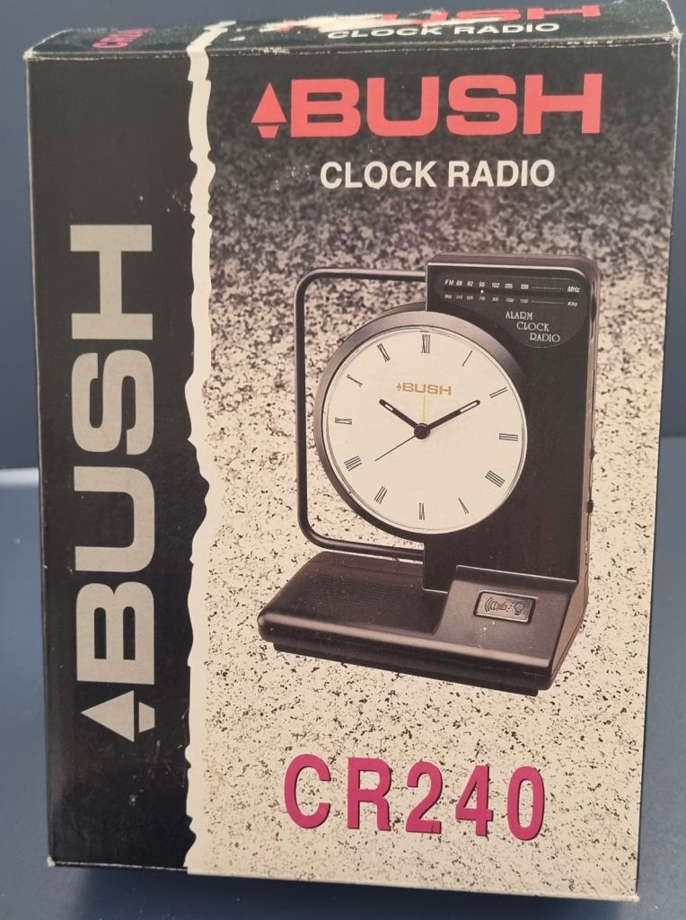 Bush CR240 Clock Radio – New in Box
