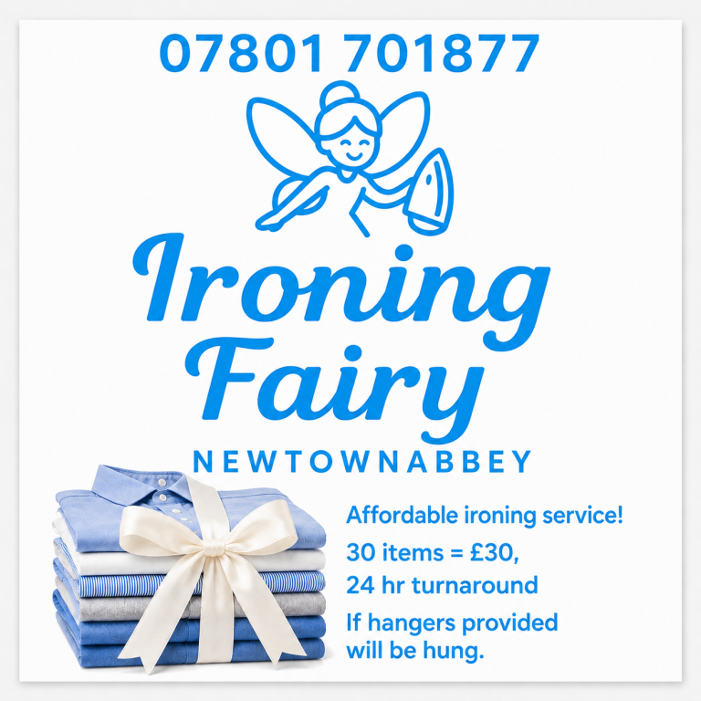 'Fairy' Affordable Ironing Service