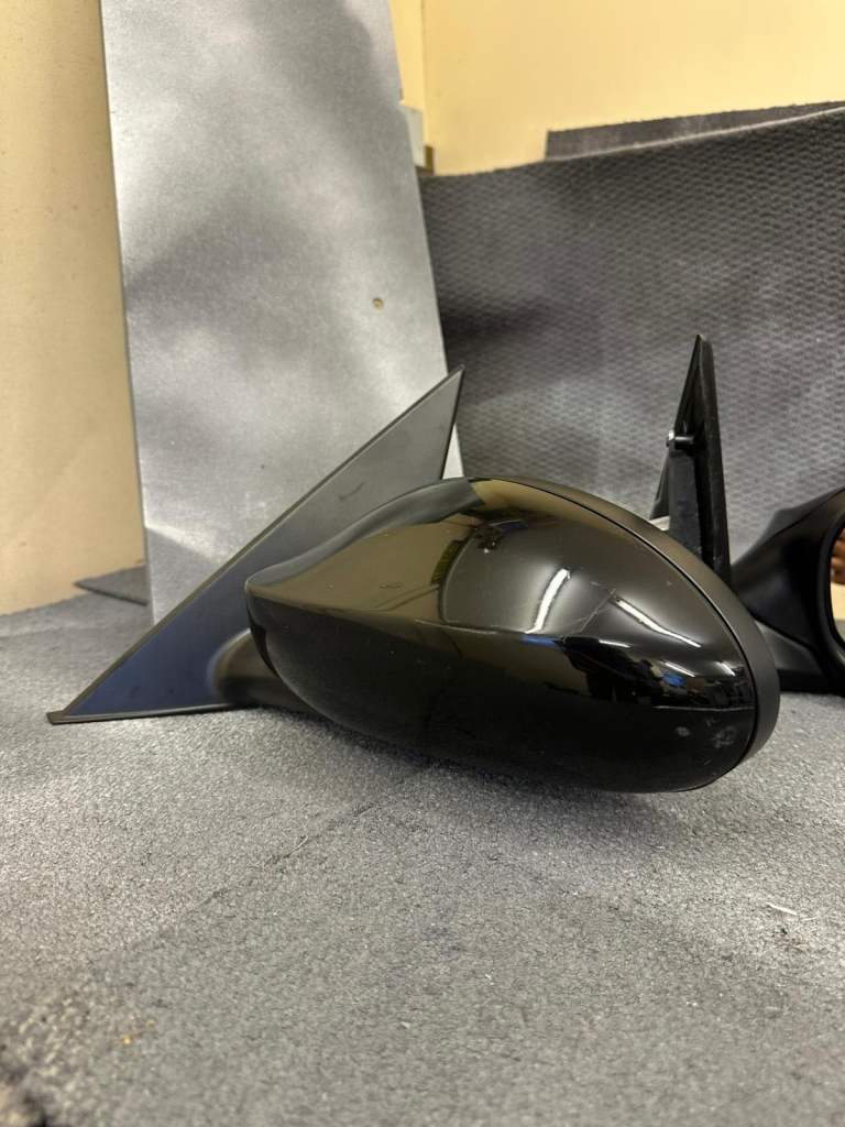 BMW 1 Series E81 E82 E87 Wing Mirrors Pair Left & Right Electric Black