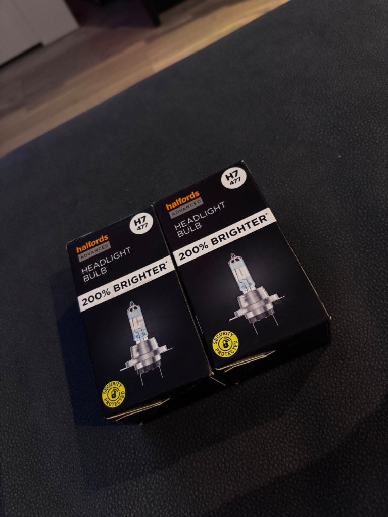 Halford H7 477 headlight bulb