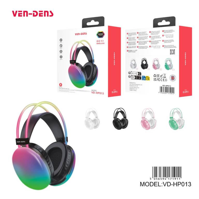 RGB Lighting Headphone