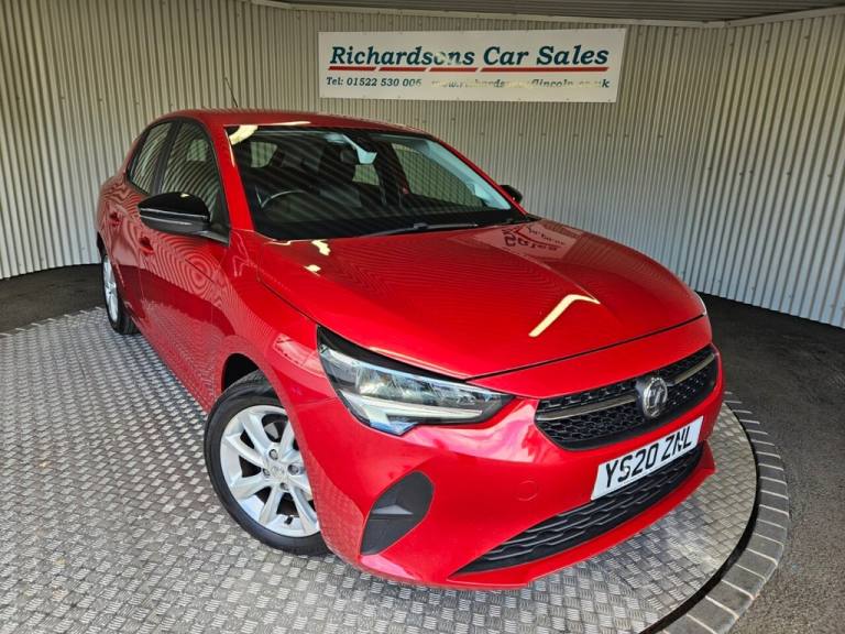 2020 Vauxhall Corsa 1.2 Turbo SE 5dr HATCHBACK PETROL Manual