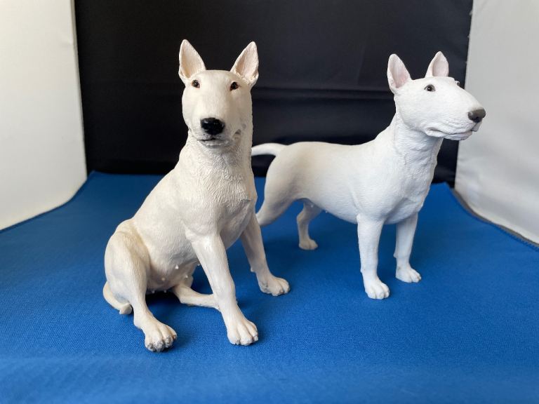 Bull terriers - Border Fine Arts BO 190 1997+ friend