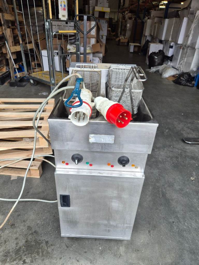Valentine Twin Tank Electric Fryer Commercial Fryer Restaurant cafe catering equipment 