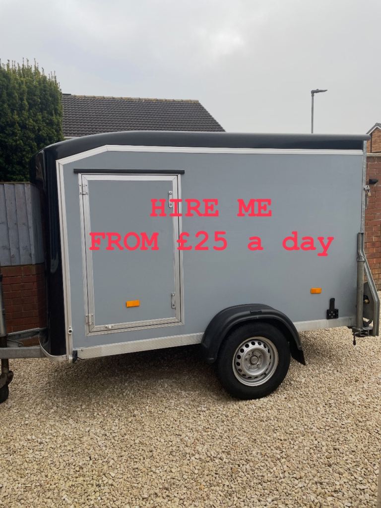 Local Box Trailer Hire from £25 a day