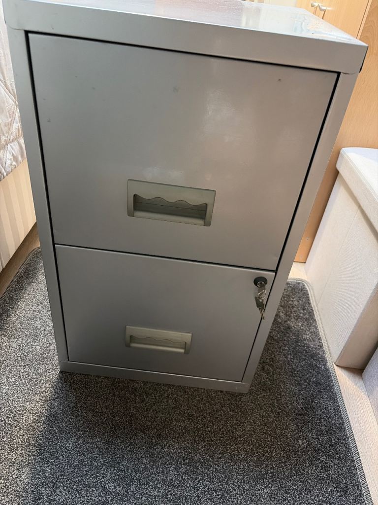2 draw filling cabinet