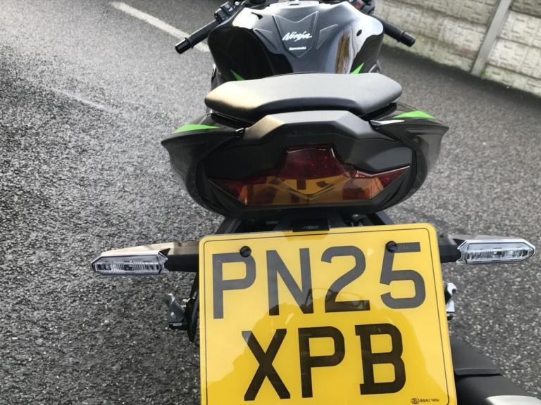 Kawasaki Ninja ZX636 25reg 300 miles only as brand fire NW
