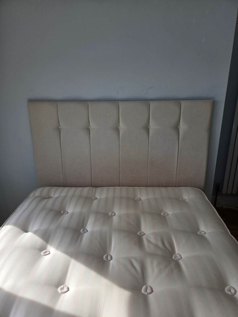 Furniture Village Double Divan with Hypnos Mattress 