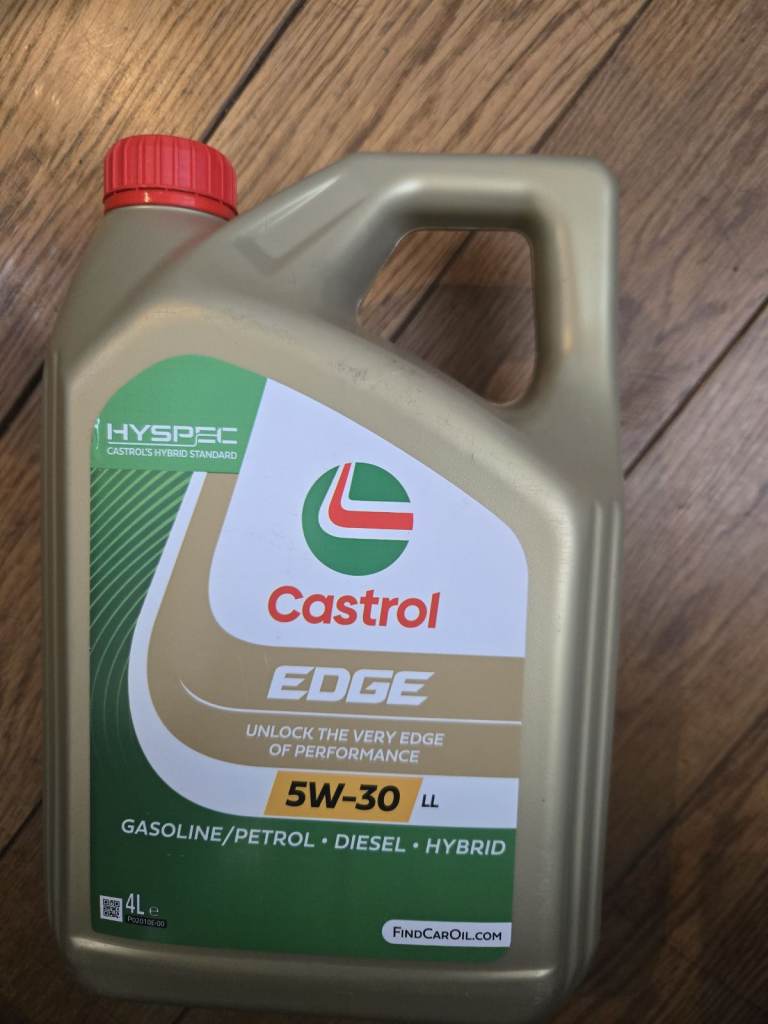 Castrol Edge 5W-30 LL 4L — SEALED — BMW LL-04 VW 504/507
