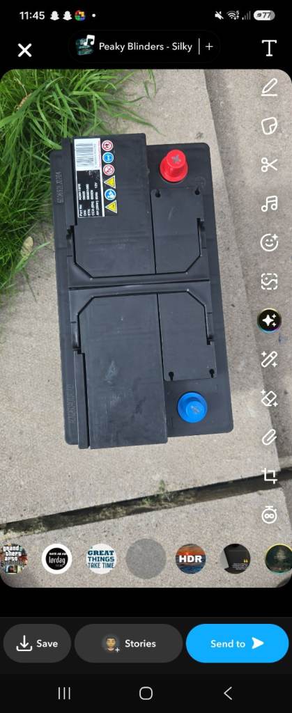 Car battert brand new