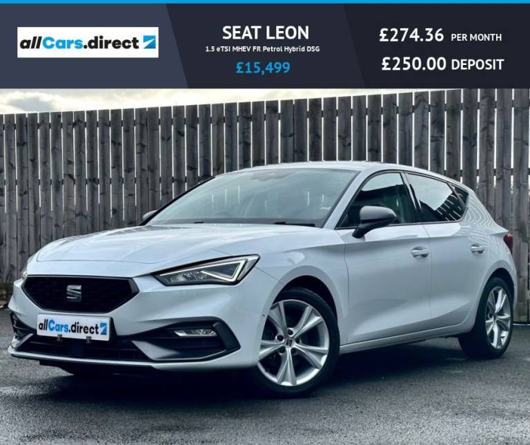 2020 SEAT Leon 1.5 eTSI 150 FR 5dr DSG HATCHBACK PETROL Automatic