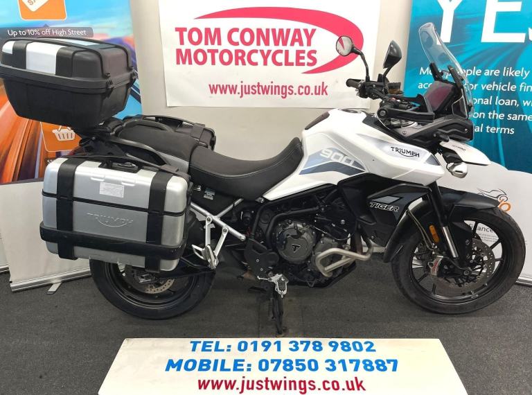 TRIUMPH TIGER 900 GT PRO, 2020(20),35,594 MILES, FSH, FULL GIVI LUGGAGE, £5995