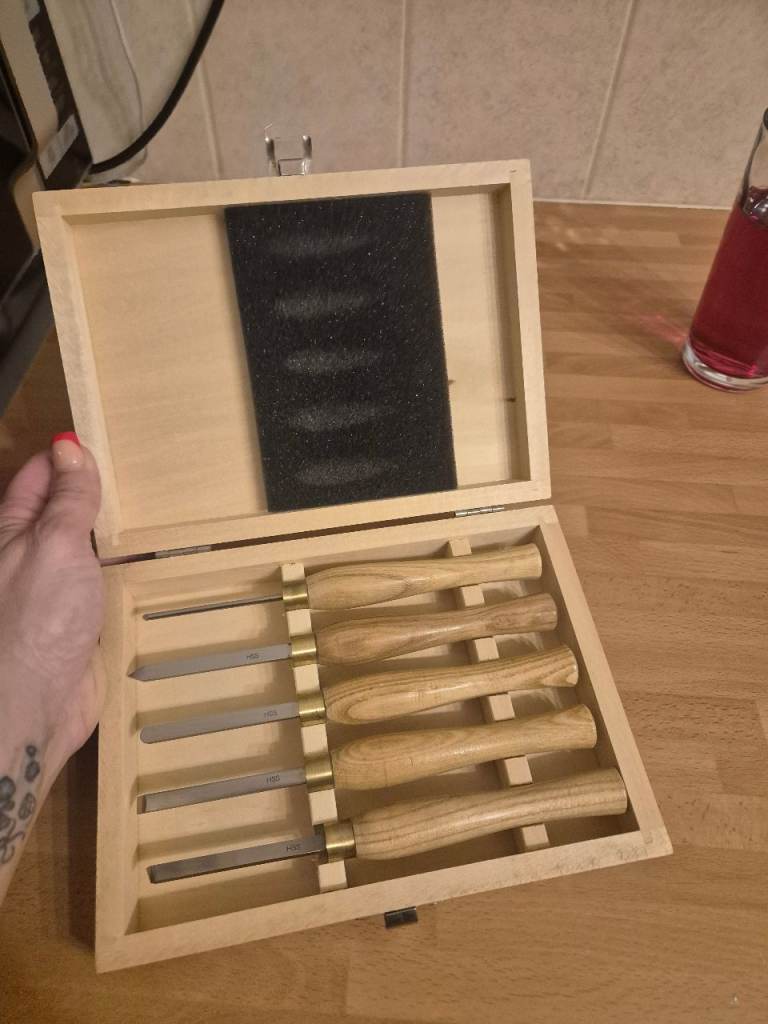 Proxxon Wood Carving Chisel Set – HSS – Boxed