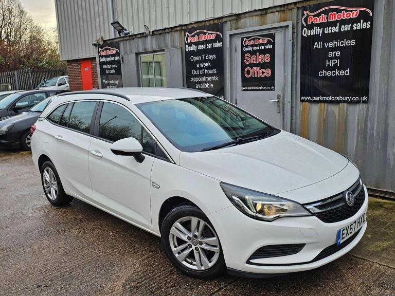 VAUXHALL ASTRA 1.6 CDTi ecoTEC BlueInjection Tech Line Nav Sports Tourer Euro 6