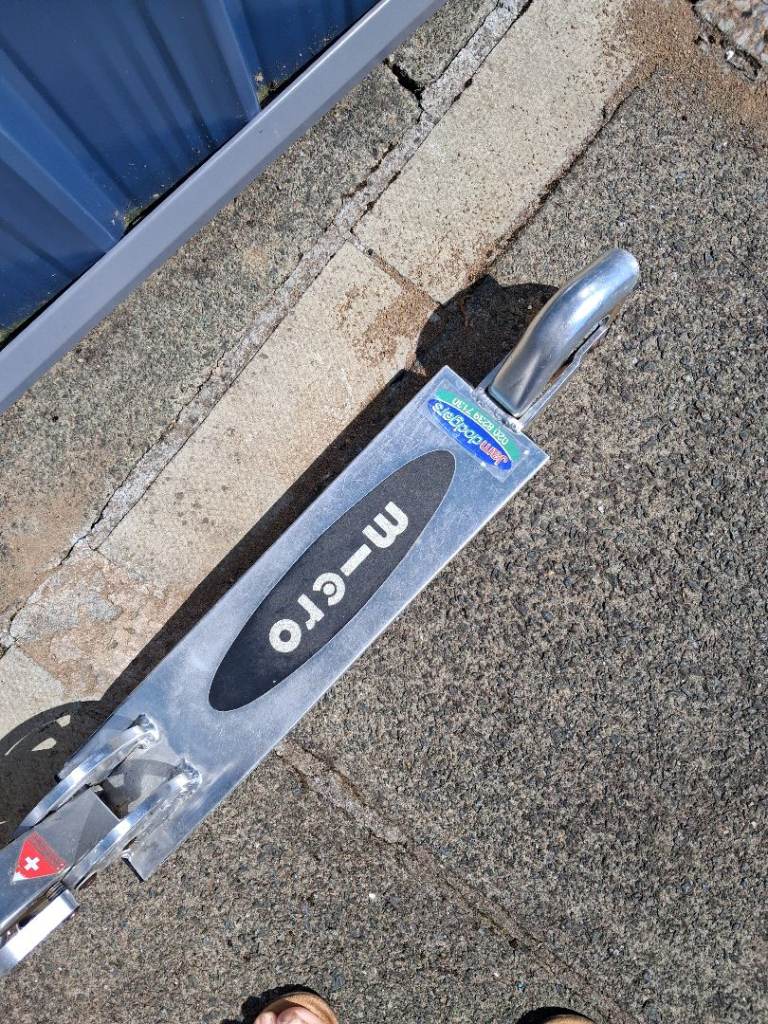 Micro Scooter - Silver, Good Condition