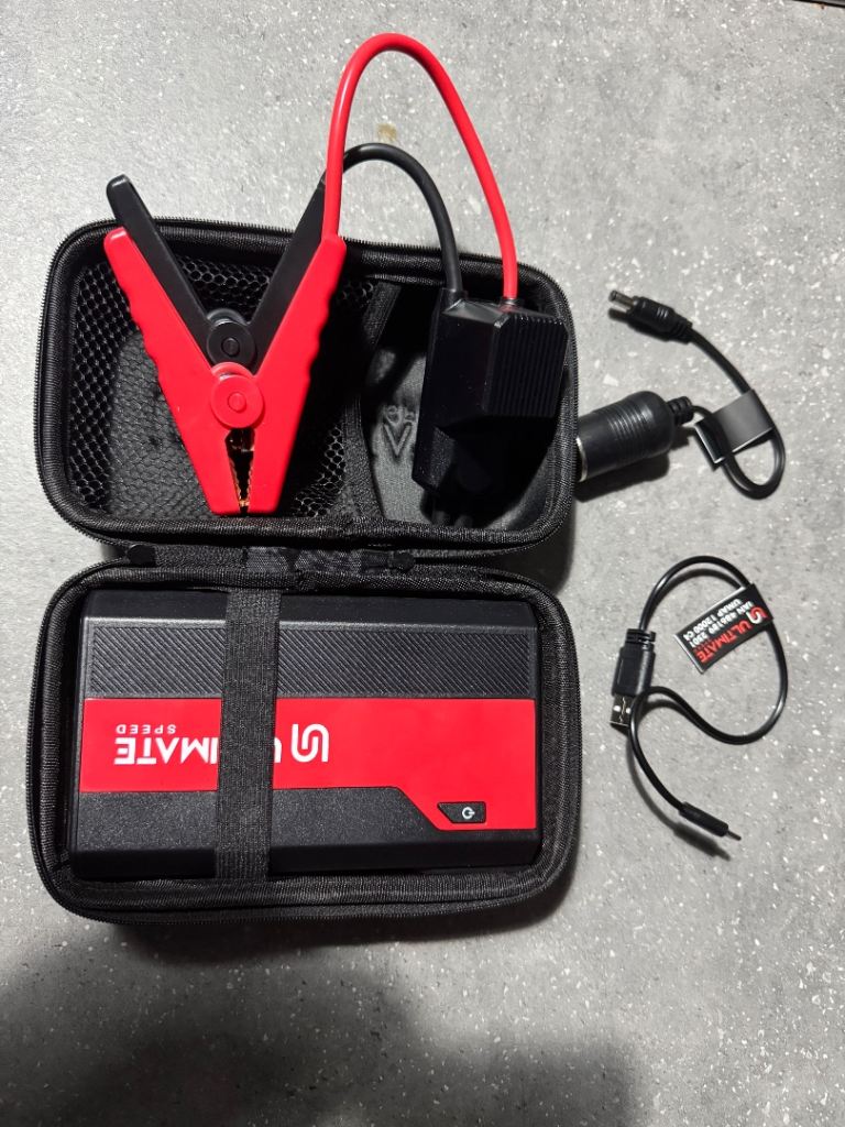 Ultimate speed portable jump starter/powerbank