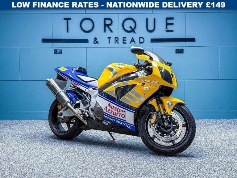 2002 02 HONDA VTR 1000 SP1 ROSSI PLAYSTATION EDITION 999CC - RARE COLLECTOR BIKE