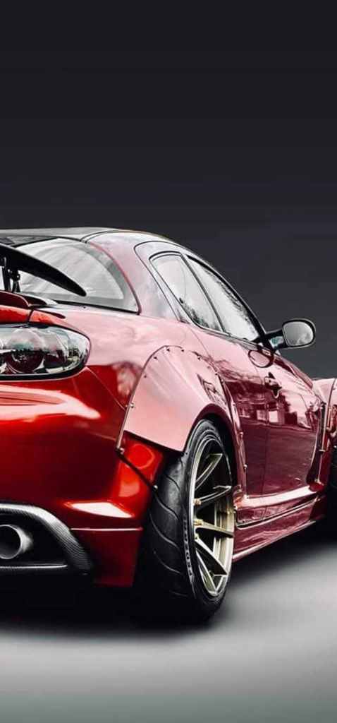 Mazda RX8 Widebody kit Evolve Copper Red