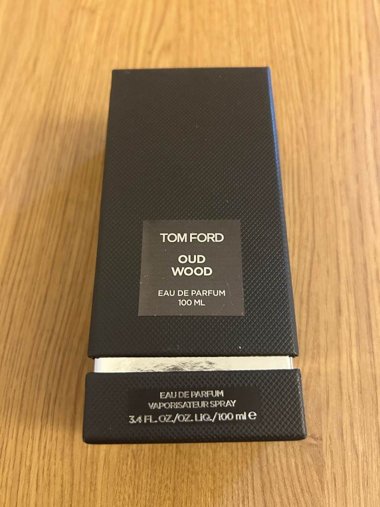 Used Tom Ford Oud Wood EDP 100ml Bottle Authentic w/ Receipt