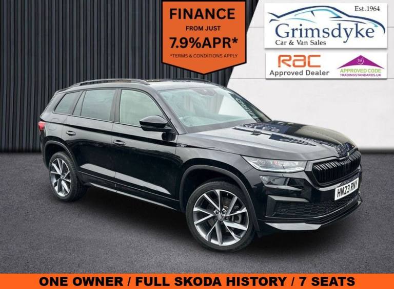 2023 Skoda Kodiaq 2.0 TSI SportLine SUV 5dr Petrol DSG 4WD Euro 6 (s/s) (7 Seat) (190 ps) ESTATE ...