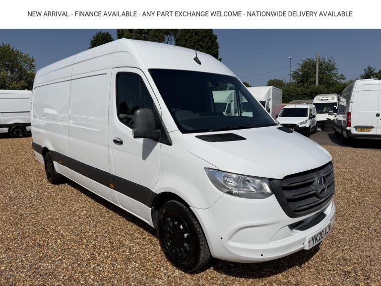 2020 Mercedes-Benz Sprinter 2.1 314 CDI Panel Van 5dr Diesel Manual RWD L3 H2 Euro 6 (143 ps) Pan...