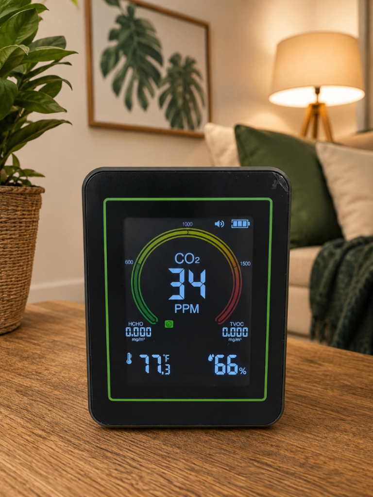 Air Quality Detector - Black, Excellent Condition