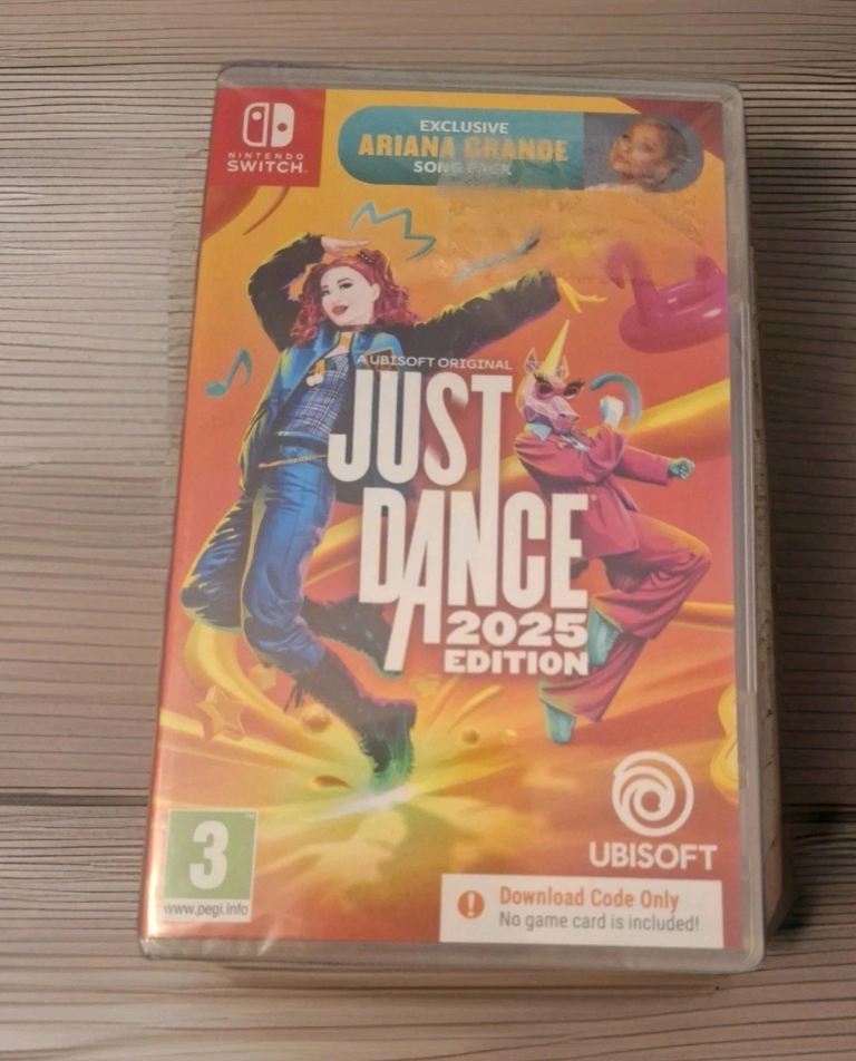 Just Dance 2025 switch code in case