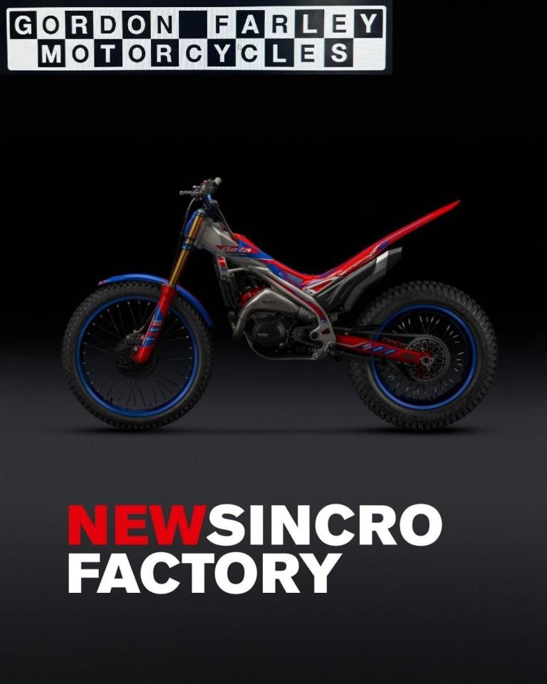 Brand New 2026 Beta Sincro 200cc 2 Stroke Trials Bike. NEW MODEL