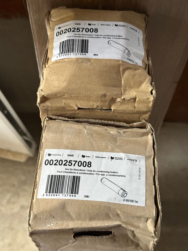 Glow Worm Flue Extension 1m