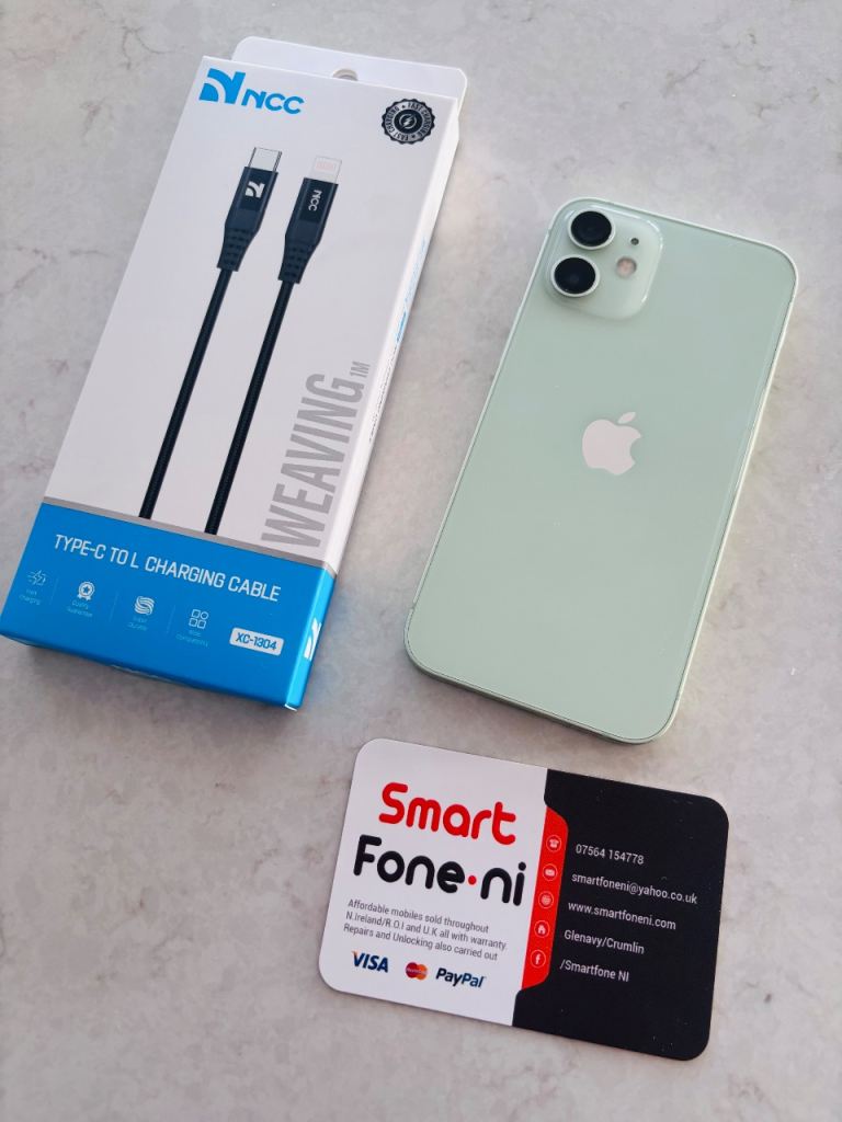 iPhone 12 Mini. 6 month warranty. Lisburn. Delivery available 