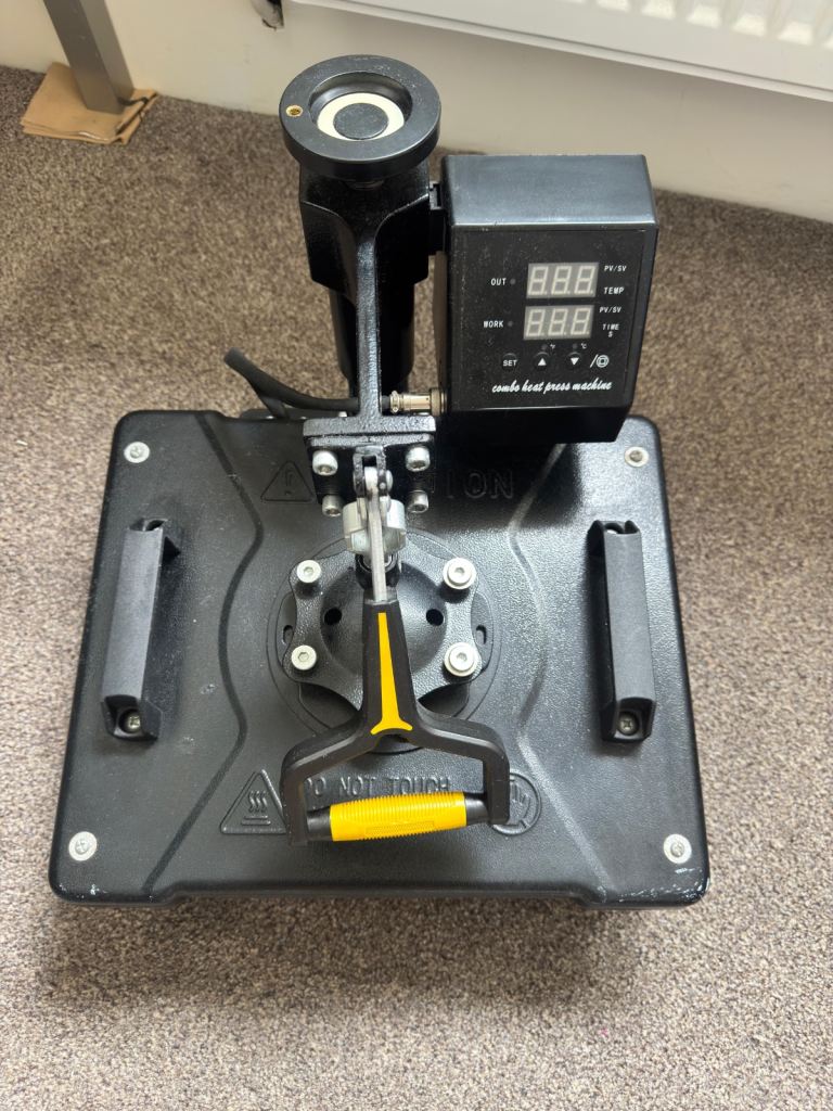 Sublimation printer, heat press machine and cutting plotter machine