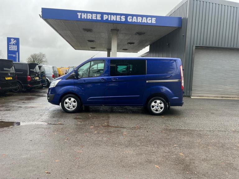 Ford Transit Custom 2.2 TDCi 155ps Limited L1 Factory Fitted Crew Cab No Vat
