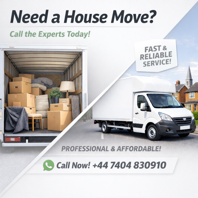 CHEAP Man & Van London | House Moves | Same Day | Call Now