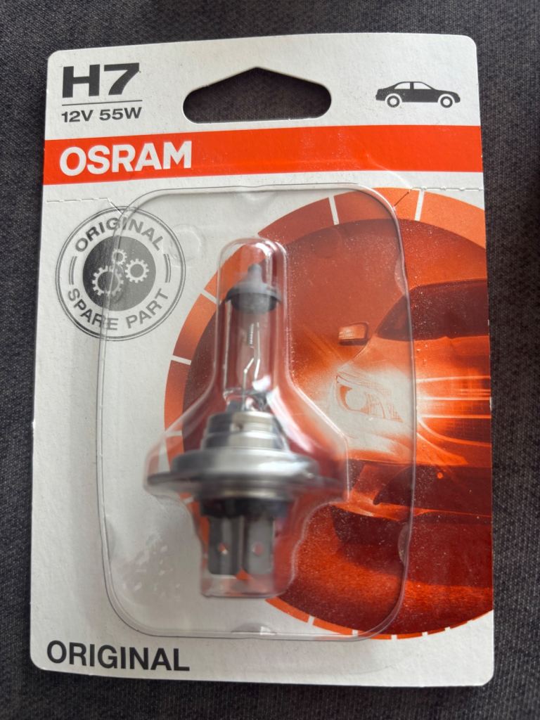 Osram original H7 headlamp bulb 