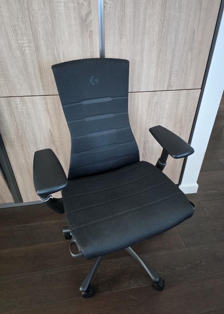  Herman Miller x Logitech G Embody Gaming Chair in Cyan-London stratford Collection