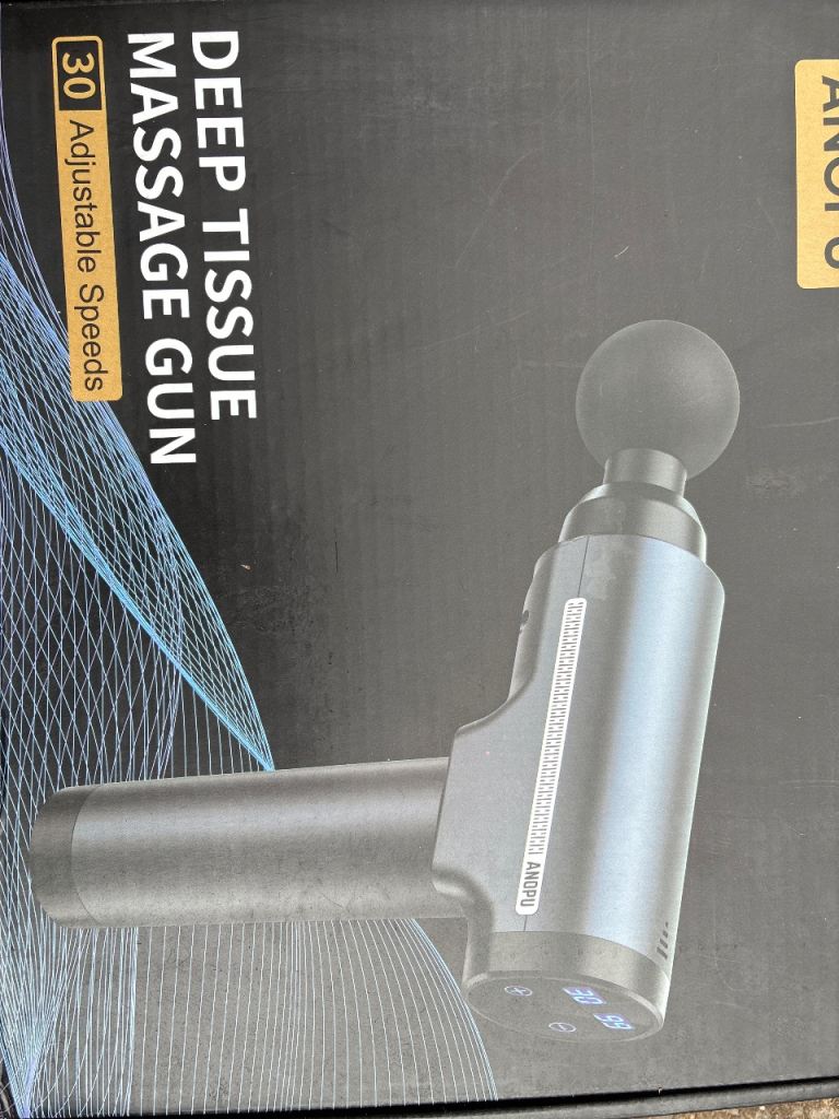 ANOPU Deep Tissue Massage Gun – New in Box