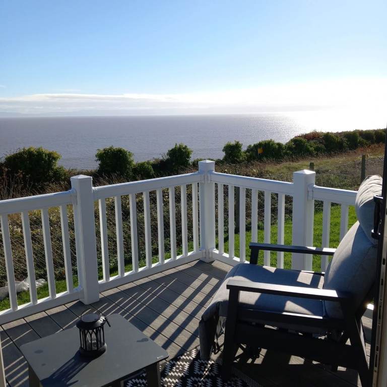 Luxury Front Row Sited Static Caravan with seaview