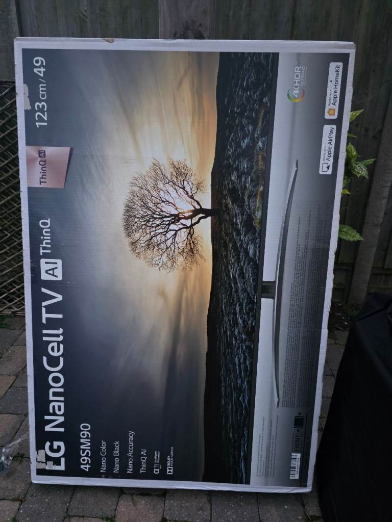 Spares Repairs LG TV with Box and remote
