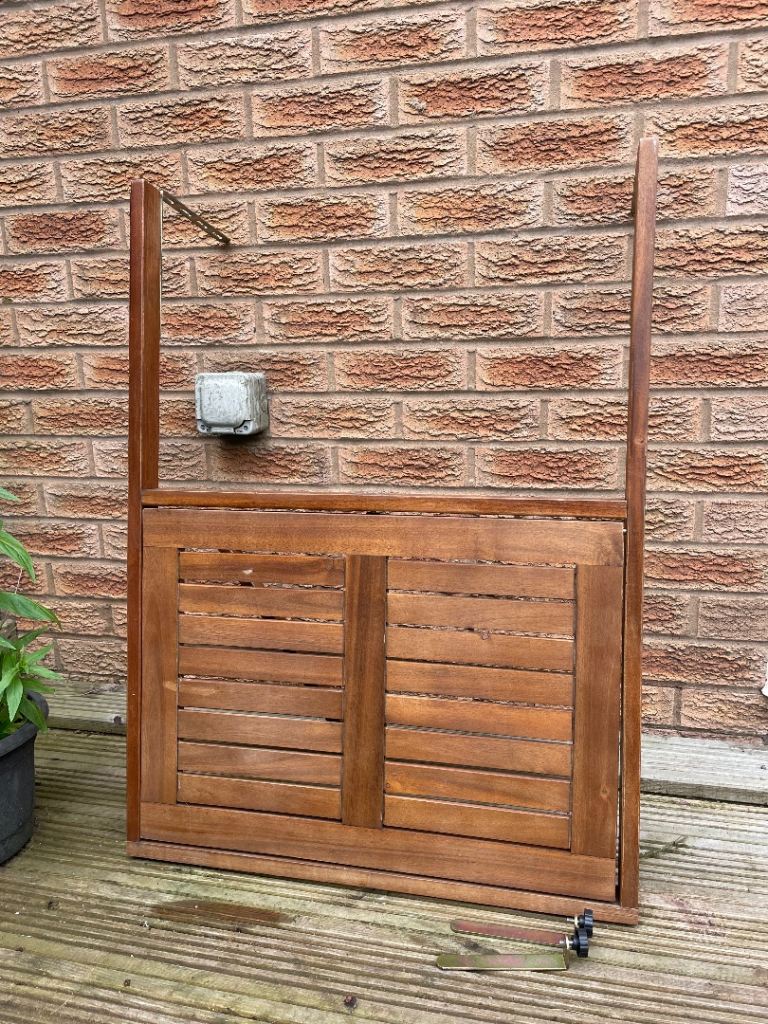 Wooden Balcony Hanging Folding Table