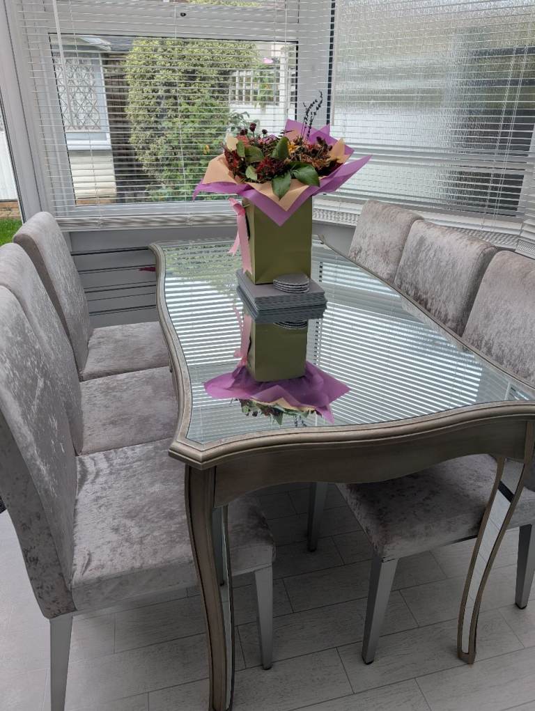 Dining table and chairs