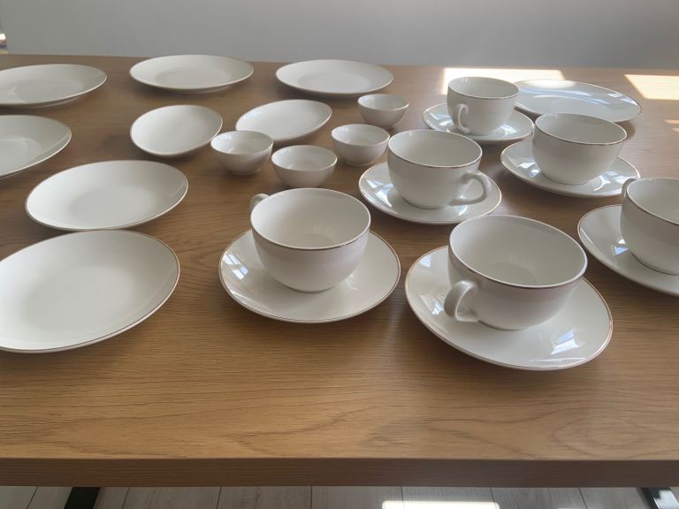 Karaca Marcelo Gold Breakfast Set for 6 People
