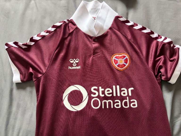 Hearts FC 2026/27 Home Top - Adult Small