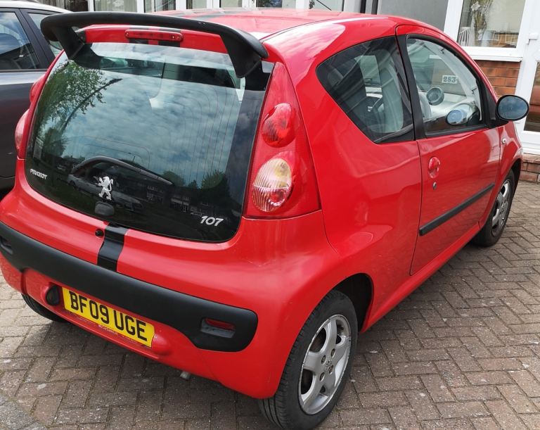 2009 Peugeot 107 Verve 998cc £20 Tax Low Miles Mot Excellent 1st Car Cheap Insurance