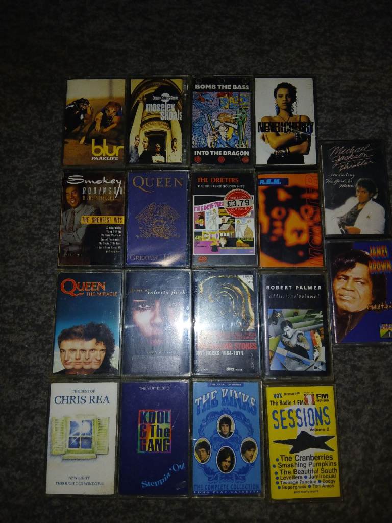 Job Lot of Music Cassettes – Various Artists, Good Condition