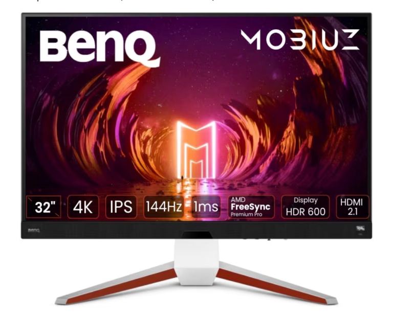 BenQ MOBIUZ 32" 4K 144Hz Gaming Monitor – Excellent Condition